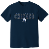 Chicago Bulldogs Heavyweight Ring Spun Tee