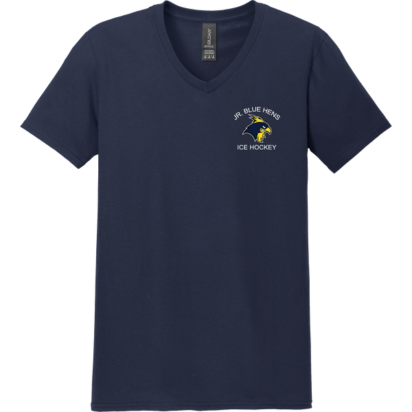 Delaware Jr. Blue Hens Softstyle V-Neck T-Shirt