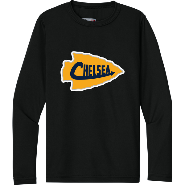 Chelsea Chiefs Youth Cooling Performance Long Sleeve Tee