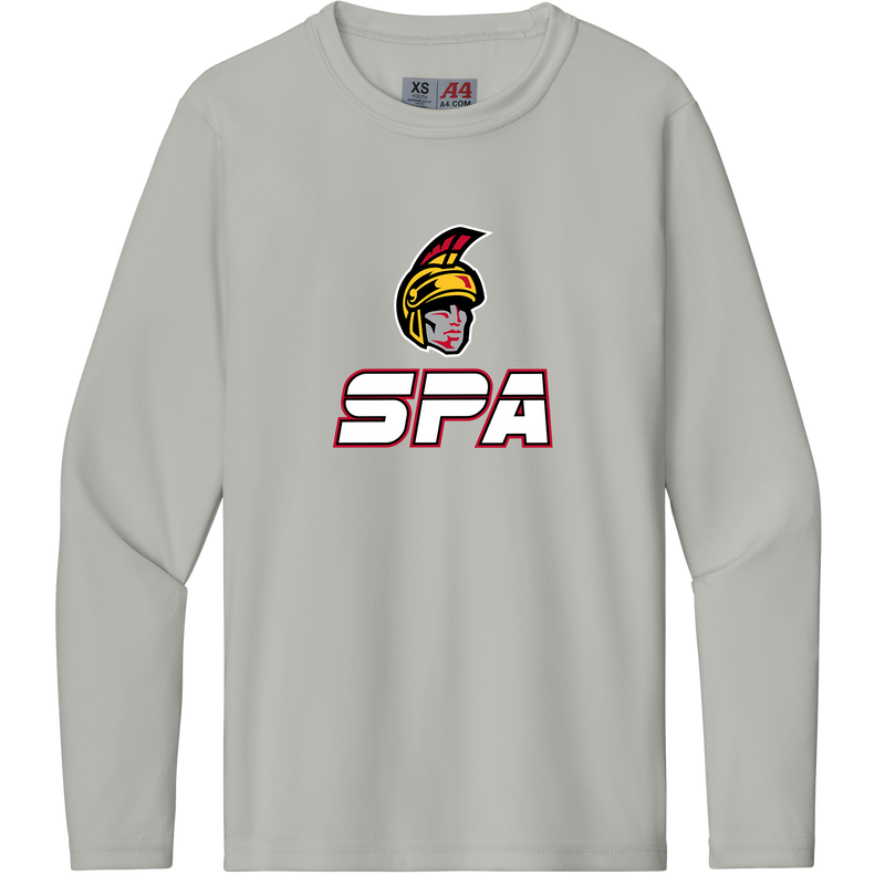 Seacoast Spartans (SPA) Youth Cooling Performance Long Sleeve Tee