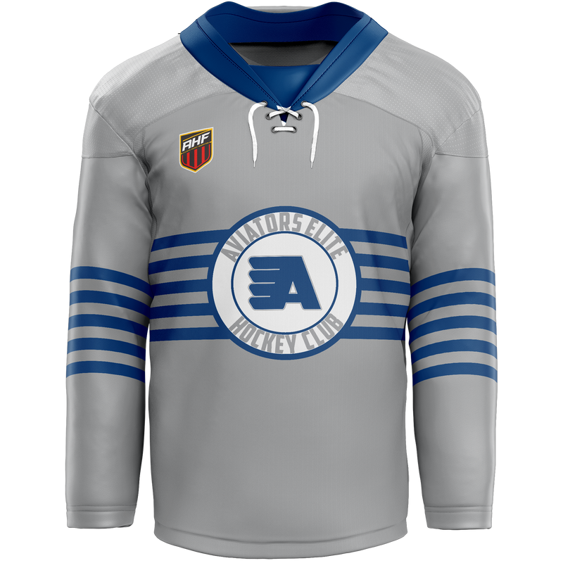 NJ Jets Aviators 8U Youth Goalie Hybrid Jersey