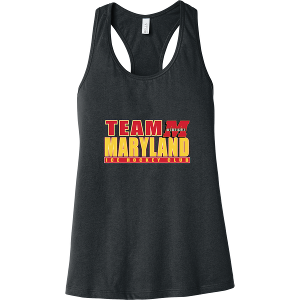 Team Maryland Womens Jersey Racerback Tank