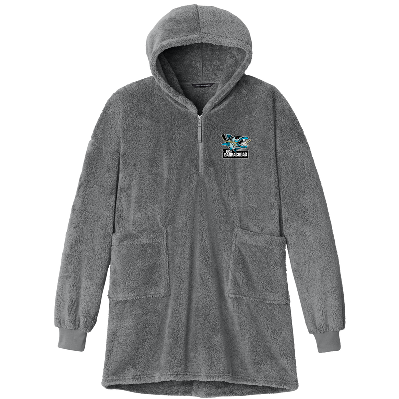 Boca Barracudas Plush Poncho