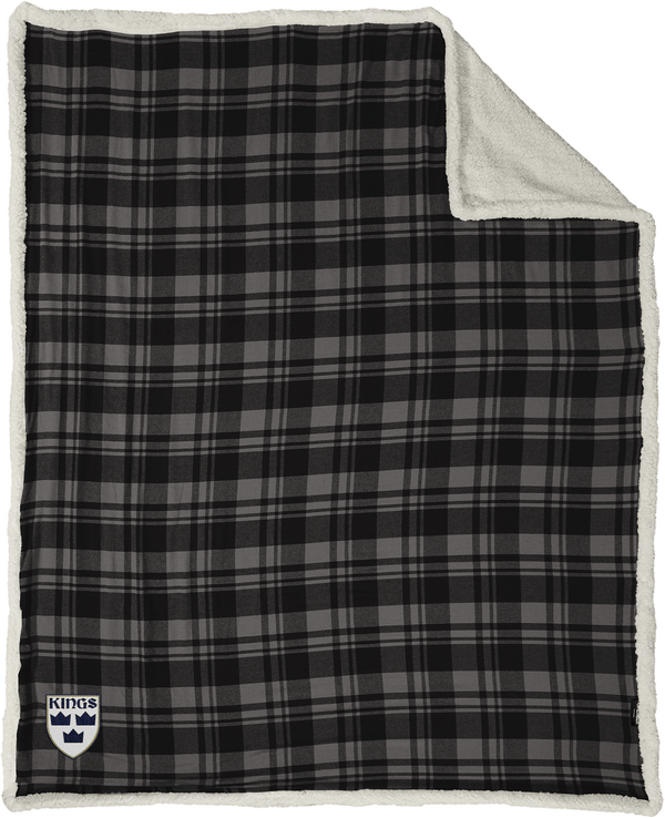 North Jersey Kings Flannel Sherpa Blanket