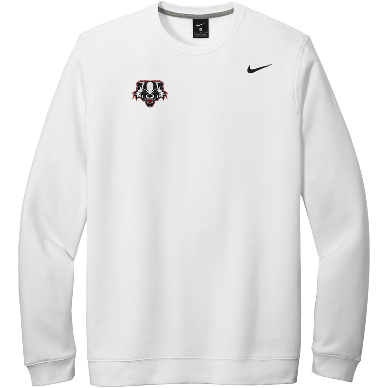 Scary Badgers Nike Club Fleece Crew