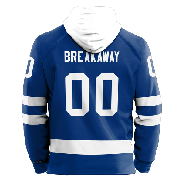 Chicago Bulldogs Adult Sublimated Retro Hoodie