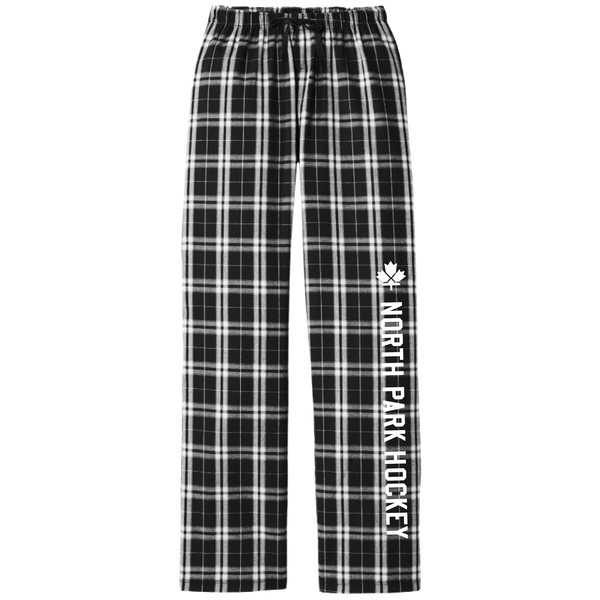 North Park Hockey Women's Flannel Plaid Pant
