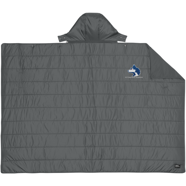 Pittsburgh Huskies Eddie Bauer Puffy Camp Poncho