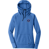 Carolina Thunder New Era Ladies Tri-Blend Fleece Pullover Hoodie