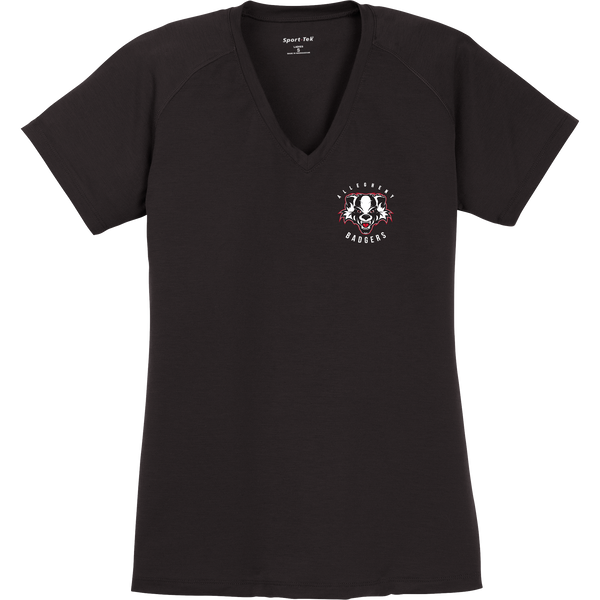 Scary Badgers Ladies Ultimate Performance V-Neck