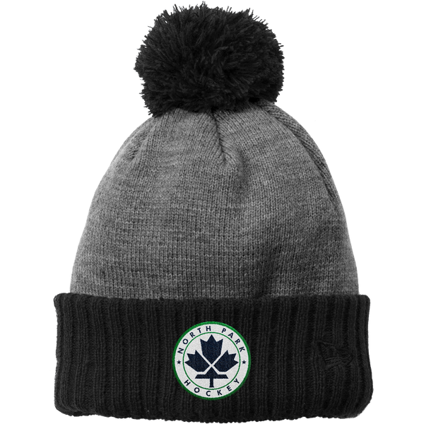 North Park Hockey New Era Colorblock Cuffed Beanie