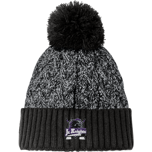 Old Bridge Jr. Knights New Era Marled Knit Pom Beanie