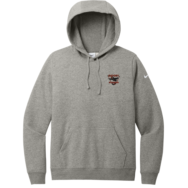 Biggby Bombers Nike Women's Club Fleece Sleeve Swoosh Pullover Hoodie