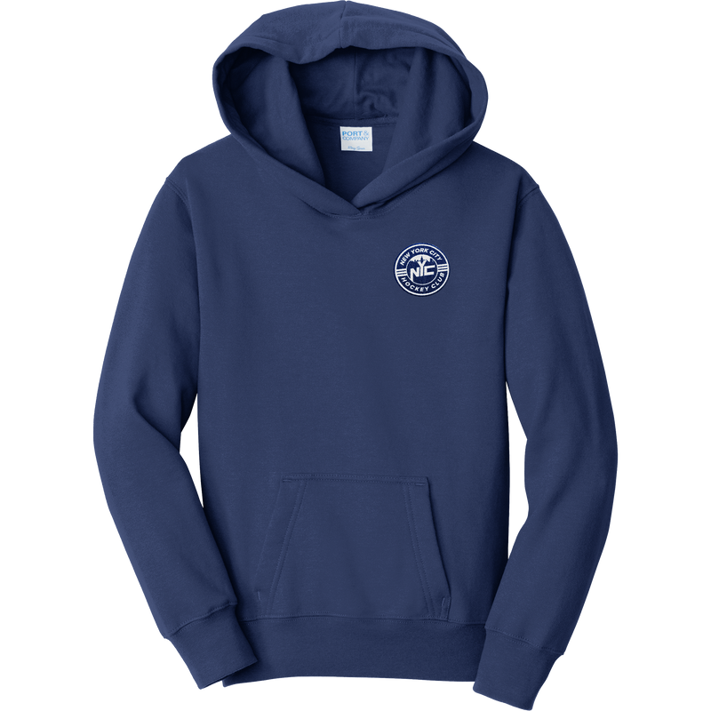 NYC Hockey Club Youth Fan Favorite Fleece Pullover Hooded Sweatshirt