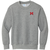Mount St. Charles Youth Core Fleece Crewneck Sweatshirt