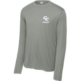 Curry College (Bleed Purple Hockey) Long Sleeve PosiCharge Competitor Tee