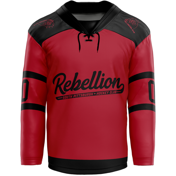 South Pittsburgh Rebellion Adult Goalie Third Jersey